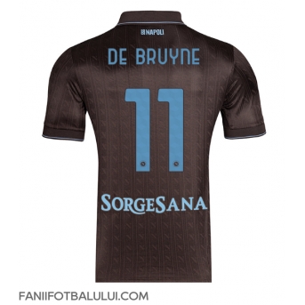 SSC Napoli Kevin De Bruyne #11 Tricou Fotbal Replică 2025-26 Barbati Treilea